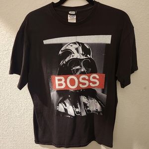 Fire Darth Vader "BOSS" Shirt